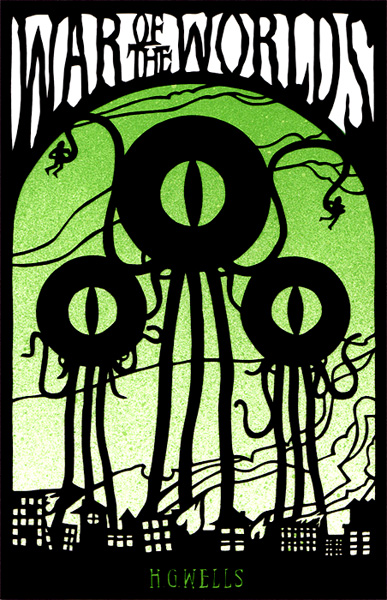 War of the Worlds, Papercut by Eelus